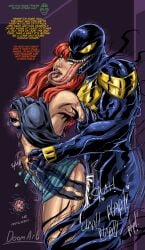 all-new_venom black_sperm breast_grab cheating cheating_girlfriend clothed clothed_sex clothing cuckold cuckold_pov cum_reservoir_in_penis deep_penetration doomart fertilization green_eyes hips_grab host impregnation marvel marvel_comics mary_jane_watson miniskirt multiple_impregnation paul_rabin plapping_ass red_eyes rough_sex squeezing_breast symbiote tongue tongue_kiss tongue_out venom venom_(marvel) venom_(mary_jane_watson)_(marvel) watching womb_penetration