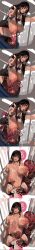 1girls 2d 2d_(artwork) censored cum_in_breasts cum_on_wall high_resolution highres insects interspecies large_breasts leaking_cum mamimi_(mamamimi) nipple_penetration nipples orgasm_face penetrating_nipple pregnant public subway train vaginal_penetration worm