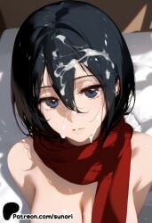 mikasa ackerman from attack on titan by sunori