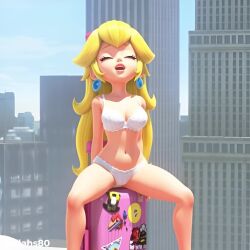 3d ai_generated ass ass_focus belly_button belt blonde_female blonde_hair blue_earrings blue_eyes boobs breasts buildings butt butt_focus city clothes clothes_down clothes_on_floor clothes_removed day daytime dildo dildo_in_pussy dildo_penetration dildo_riding dress earrings ecstasy enjoying exhibitionism exhibitionist female grok grok_imagine hat hat_only hat_removed heart_pasties heels hips in_public legs legs_spread light-skinned_female light_body light_skin lingerie lingerie_bra lingerie_only lingerie_panties long_hair mario_(series) naked naked_female navel nintendo nintendo_switch on_back on_roof on_rooftop outside outside_masturbation pasties pink_belt pink_dress pink_ribbon pink_scarf pink_suitcase princess princess_peach public red_pasties ribbon round_ass round_butt royalty satisfied satisfied_expression satisfied_female satisfied_look satisfied_smile scarf sex_object shirt smile smiley_face smiling smiling_at_viewer stamp suitcase super_mario_bros. super_mario_odyssey tagme take_off_shirt tits touching_pussy touching_vagina video video_game_character video_game_franchise video_games white_lingerie white_shirt yallahs80
