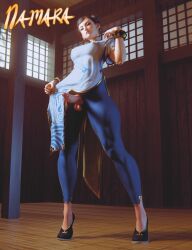 chun-li from street fighter by namara