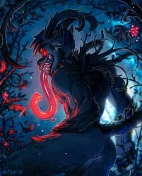 krampus from christmas by hotsatyr