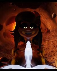 3d 3d_animation animated boobjob cyn_(murder_drones) cyntessa_(murder_drones) moaning murder_drones sound straight tagme video wind