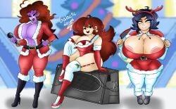 christmas girlfriend (friday night funkin) from christmas by galacticlewd
