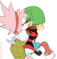 amy rose from sonic (series) by sooperman