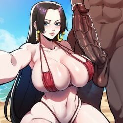 boa hancock from one piece by soujii