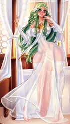 1futa 9:16 balls big_balls big_breasts breasts bulge clothed clothing curvy fire_emblem fire_emblem:_three_houses flower_in_hair fully_clothed futa_only futanari gigantic_penis green_eyes green_hair half-erect heels high_heels huge_balls huge_bulge human hyper hyper_penis large_breasts light-skinned_futanari light_skin long_hair long_penis looking_at_viewer nenerhea pale_skin penis penis_to_the_knees rhea_(fire_emblem) seductive_eyes seductive_look seductive_smile see-through see-through_clothing sheer_clothing solo standing thick_thighs thighhighs transparent_clothing very_long_penis wide_hips