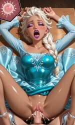 1boy 1boy1girl 1girls ai_assisted ai_generated arched_back bare_legs bare_thighs blonde_hair blue_dress blue_eyes blush closed_eyes clothed clothed_female_nude_male clothed_sex clothing collarbone cum cum_in_pussy cum_inside cumming cumming_in_mouth cumming_in_uterus cumming_in_womb cumming_inside cumming_inside_pussy dark-skinned_female dark_skin deep_penetration disney disney_channel disney_princess dress elsa_(frozen) eyebrows eyelashes eyeliner eyeshadow female fertile fertile_female frozen_(film) frozen_2 hands_above_head hi_res high_heels impregnation legs_spread lifted_skirt lipstick long_eyelashes lying lying_on_back lying_on_table makeup male male/female male_ejaculation male_penetrating_female mascara medium_breasts missionary missionary_position moaning on_back on_table orgasm_face ovulation penetration penis penis_in_pussy petite petite_body petite_female platinum_blonde_hair pov pubic_hair purple_eyeshadow purple_lipstick realistic screaming_in_pleasure sex shiny_skin small_breasts straight teeth tongue vaginal_penetration vaginal_sex veins veiny_penis waifufamily