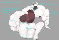 2_penises 9000_(c3b4) after_vore anthro balls big_balls big_muscles big_penis c3b4 cock_vore digitigrade diphallia diphallism fur genitals growth hi_res huge_balls huge_cock huge_muscles humanoid_genitalia humanoid_penis hyper hyper_genitalia hyper_penis machine male male_only multi_genitalia multi_penis muscle_growth muscular muscular_anthro muscular_male penile penis protogen solo text vore white_body white_fur