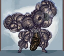 abs balls biceps bodybuilder furry furry_only hyper hyper_balls hyper_genitalia hyper_muscles hyper_penis hyper_testicles male male_focus male_only muscles muscular muscular_anthro muscular_arms muscular_ass muscular_back muscular_legs muscular_male muscular_thighs nipples pecs penis poodledoodles testicles veins veiny_penis