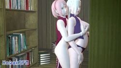 1futa 1girls 3d age_difference animated boruto:_naruto_next_generations female futa_on_female futanari howak ino_yamanaka milf mostly_nude naruto naruto_(series) nude nude_female nude_futanari older_futanari pale-skinned_female pale-skinned_futanari sakura_haruno sound video younger_female