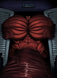 abs biceps bodybuilder five_nights_at_freddy's fox foxy_(fnaf) furry furry_only hyper hyper_balls hyper_genitalia hyper_muscles hyper_pecs hyper_penis hyper_testicles male male_focus male_only muscle muscles muscular muscular_arms muscular_ass muscular_back muscular_legs muscular_male muscular_thighs nipples pecs poodledoodles tagme taker_pov veins veiny_penis