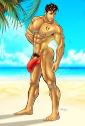 abs biceps bodybuilder class_comics cum cum_on_body cum_on_lower_body cum_on_muscles cum_on_penis cum_on_self cum_on_upper_body cumming cumshot ghostboy_(class_comics) hyper hyper_balls hyper_genitalia hyper_muscles hyper_penis hyper_testicles male male_focus male_only muscle muscles muscular muscular_arms muscular_ass muscular_back muscular_legs muscular_male muscular_thighs nipples patrick_fillion pecs peter_goldman solo solo_male thong veins veiny_penis