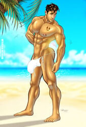 abs biceps bodybuilder class_comics cum cum_on_body cum_on_lower_body cum_on_muscles cum_on_penis cum_on_self cum_on_upper_body cumming cumshot ghostboy_(class_comics) hyper hyper_balls hyper_genitalia hyper_muscles hyper_penis hyper_testicles male male_focus male_only muscle muscles muscular muscular_arms muscular_ass muscular_back muscular_legs muscular_male muscular_thighs nipples patrick_fillion pecs peter_goldman solo solo_male thong veins veiny_penis