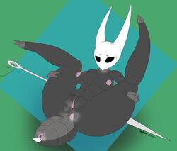 1girls anthro anus arthropod arthropod_abdomen arthropod_abdomen_genitalia breasts completely_nude completely_nude_female female female_only full_body genitals hollow_knight hornet_(hollow_knight) naked naked_female non-mammal_breasts nude nude_female pussy solo solo_female team_cherry teknomekanoid video_games watermark