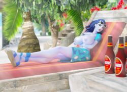 cote d'azur widowmaker from overwatch by the blue widow33