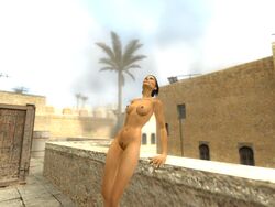 1girls 3d alyx_vance breasts completely_nude completely_nude_female counter-strike counter-strike_(series) female female_only garry's_mod half-life half-life_2 headband human human_female human_only nipples nude nude_female outdoors pussy solo standing tagme valve