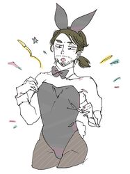 bunny_boy bunnysuit crossdressing istp male male_focus male_only mbti sole_male tagmen