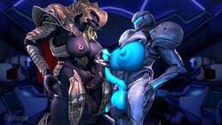 2futas 3d abs alien alien_girl animated anus arbiter arbiter_(halo) areolae armor ass balls bare_breasts below_view big_ass big_breasts big_butt big_penis blue_body bouncing_breast breasts butt butthole cleavage crossover cum dark_samus fingernails frottage futa_on_futa futa_only futanari genital_fluids genitals grey_body halo_(game) halo_(series) hand_on_ass hand_on_penis hand_on_thigh helmet large_areolae large_ass large_breasts large_butt large_nipples large_penis low-angle_view metroid monster_girl mostly_nude nipple_piercing nipples no_sound partially_clothed penis penis_out pierced_nipples piercing rayhuma sangheili semen sharp_fingernails sharp_teeth standing stroking stroking_cock stroking_penis teeth ter'ssa testicles thick thick_ass thick_thighs thighs video video_games watermark wide_hips yellow_eyes