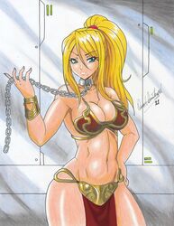 samus aran from metroid by ravern clouk