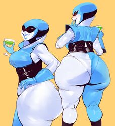 1girls 2021 anthro bamboo_ale big_ass blush bottom_heavy breasts bubble_ass bubble_butt deltarune fat_ass female hi_res high_resolution hips huge_ass hyper hyper_ass massive_ass massive_butt massive_thighs pantylines queen_(deltarune) round_ass solo thick thick_ass thick_legs thick_thighs thighs toby_fox wide_hips wide_thighs