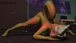 16:9 2021 3d_(artwork) alien anthro ass_up blue_eyes breasts camera chair chameleon chameleon_(petruz) computer_monitor curled_tail digital_media_(artwork) female female_sangheili furniture genitals group group_sex halo_(series) inside jack-o'_pose lizard looking_at_viewer microsoft nails nipples non-mammal_breasts non-mammal_nipples nude penis pink_body pink_scales plantigrade pose poster reptile sangheili scaleddelta scales scalie sex solo source_filmmaker spread_legs spreading table video_camera video_games wardrobe widescreen xbox_game_studios yellow_body yellow_scales