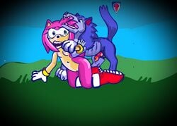 amy_rose canine dominant_feral feral hedgehog imminent_rape knot knotalot scared small_breasts sonic_(series) sonic_the_hedgehog_(series) submissive_female zoophilia