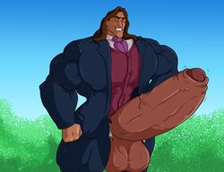 abs biceps bodybuilder disney gay greggrth hyper hyper_balls hyper_genitalia hyper_muscles hyper_penis hyper_testicles male male_focus male_only muscle muscles muscular muscular_arms muscular_ass muscular_back muscular_legs muscular_male muscular_thighs nipples pecs tarzan_(1999_film) tarzan_(character) veins veiny_penis what