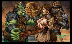 gamorrean hutt jabba_the_hutt lando_calrissian princess_leia_organa return_of_the_jedi spicetrader star_wars