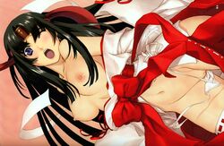 blush breasts nipples queen's_blade queen's_blade tomoe