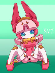 bunnysuit female hopstar medarot rabbit robot robot_girl tagme