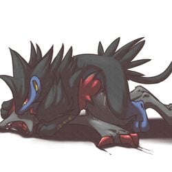 9_6 luxray male/ambiguous nintendo pokemon pokemon_(species) zoroark