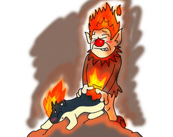 crossover heat_miser nintendo pokemon pokemon_(species) quilava rankin-bass