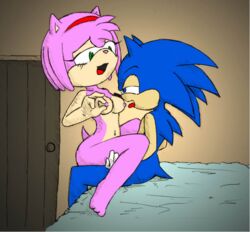 amy_rose anthro color colored sonic_(series) sonic_the_hedgehog sonic_the_hedgehog_(series) tagme telsa