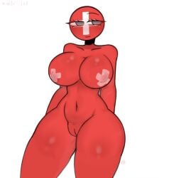 ... 1girls among_us_reference ass big_ass big_breasts big_butt big_nipples breasts colored_nipples colored_skin coloured_nipples completely_naked countryhumans countryhumans_edit countryhumans_girl female focus gray_eyes huge_ass huge_breasts huge_butt huge_thighs kak0yt0_chel kak0yt0_chel_edit kak0yt0_chel_style naked neutral_expression pussy red_body self_upload smirk switzerland_(countryhumans) thick thick_ass thick_butt thick_hips thick_legs thighs white_nipples