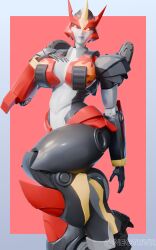 2026 3d 3d_(artwork) 3d_render big_breasts black_body breasts breasts_out cybertronian decepticon female flamewar mengsk red_body red_eyes robot robot_girl thick_thighs transformers