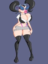 bimbo bimbofication bimbofied glasses maxtlat solo solo_female tagme the_fairly_oddparents tootie
