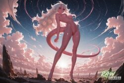 1girl ai_generated android_21 anime artist_name beautiful beauty black_sclera breasts dragon_ball dragon_ball_z ecchi female hentai hi_res high_quality high_resolution highres naked nsfw nude nude_female partially_clothed patreon_username pink_body pink_skin pussy rawdiffusion red_eyes rule34 solo stable_diffusion tail tits uncensored watermark white_hair