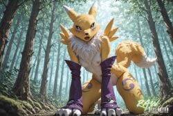 1girl ai_generated anime artist_name beautiful beauty big_breasts blush breasts digimon digimon_(species) ecchi female fur furry hentai hi_res high_quality high_resolution highres naked nsfw nude nude_female partially_clothed patreon_username paws pussy rawdiffusion renamon renamon_(digimon) rule34 solo stable_diffusion tits uncensored watermark yellow_fur