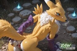 1girl ai_generated anime artist_name beautiful beauty big_breasts blush breasts digimon digimon_(species) ecchi female fur furry hentai hi_res high_quality high_resolution highres naked nsfw nude nude_female partially_clothed patreon_username paws pussy rawdiffusion renamon renamon_(digimon) rule34 solo stable_diffusion tits uncensored watermark yellow_fur
