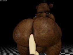 2boys anal_sex animated animatronic ass back_view bear big_ass big_butt fat_ass five_nights_at_freddy's fnaf freddy_(fnaf) from_behind gay human large_penis male male/male male_only muitetul penetrable_sex_toy riding_penis robot scottgames sex sound tagme video