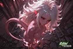 1girl ai_generated android_21 anime artist_name beautiful beauty black_sclera breasts dragon_ball dragon_ball_z ecchi female hentai hi_res high_quality high_resolution highres naked nsfw nude nude_female partially_clothed patreon_username pink_body pink_skin pussy rawdiffusion red_eyes rule34 solo stable_diffusion tail tits uncensored watermark white_hair