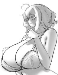 big_breasts closed_eyes huge_breasts insomnia-chan_(kaynimatic) kaynimatic tits