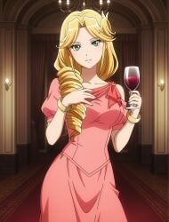 1girls ai_generated blonde_hair female female_only lakyus_alvein_dale_aindra overlord_(maruyama) tagme