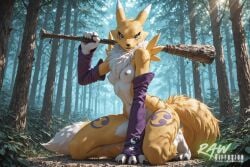 1girl ai_generated anime artist_name beautiful beauty big_breasts blush breasts digimon digimon_(species) ecchi female fur furry hentai hi_res high_quality high_resolution highres naked nsfw nude nude_female partially_clothed patreon_username paws pussy rawdiffusion renamon renamon_(digimon) rule34 solo stable_diffusion tits uncensored watermark yellow_fur