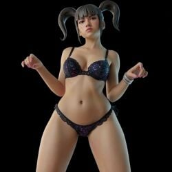 ai_assisted bikini female female_only fortnite fortnite:_battle_royale kill_bill pose simple_background solo sylvannsfw yuki_yubari