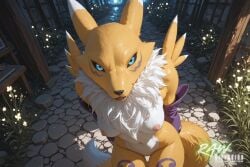 1girl ai_generated anime artist_name beautiful beauty big_breasts blush breasts digimon digimon_(species) ecchi female fur furry hentai hi_res high_quality high_resolution highres naked nsfw nude nude_female partially_clothed patreon_username paws pussy rawdiffusion renamon renamon_(digimon) rule34 solo stable_diffusion tits uncensored watermark yellow_fur