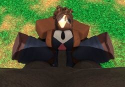host_(roblox) mating_press news_lady_(roblox) now_playing_on_roblox roblox robloxian sargentakai werewolf_(dead_rails)