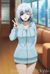 1girl 1girls ai_generated anime beta_(the_eminence_in_shadow) breasts curvy curvy_female curvy_figure eyes female fit hair kage_no_jitsuryokusha_ni_naritakute! nsfw stickyai the_eminence_in_shadow tits voluptuous