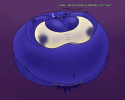 artist_request big_breasts blueberry_inflation breasts female furry huge_breasts hyper_breasts inflation lactating lactation tagme thick_thighs wide_hips